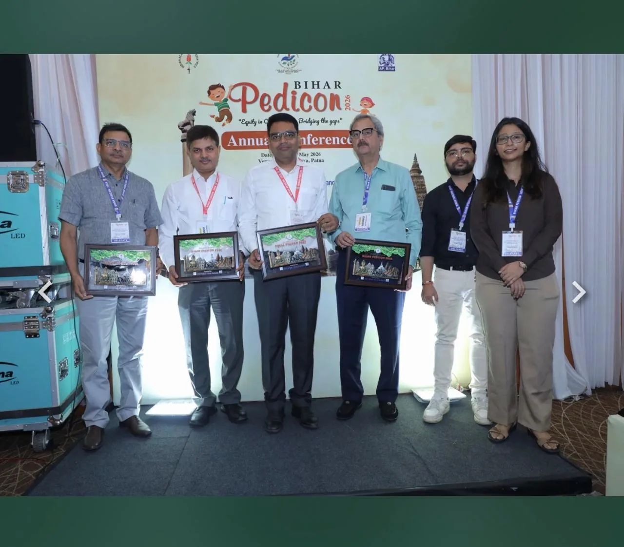 Dr. Jha at the Bihar Pedicon 2026 Annual Conference